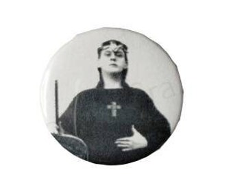 Pin de botón del joven Aleister Crowley / Pin ocultista pequeño, Thelema, Magia ceremonial, Coleccionables, Regalos, Artículos ocultistas, Pins punk, Espiritual