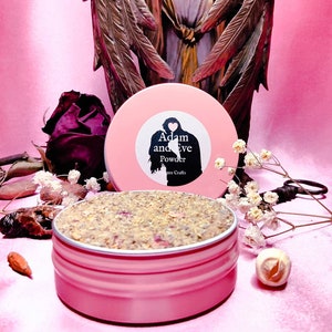 Adam and Eve Powder, Fidelity, Love Spells, Attraction, Herbal Blends, Magick Botanical, Follow Me, Samhain, Hoodoo, Voodoo, Witchcraft