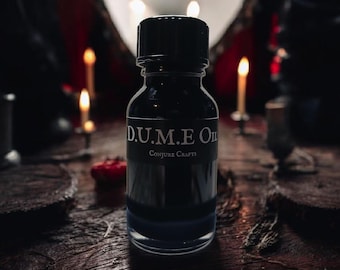 DUME Oil | Crossing, Change, Endings, Baneful, Ceremonial Magic, Handcrafted Intention Oils, Occult Supplies, Hoodoo, Voodoo