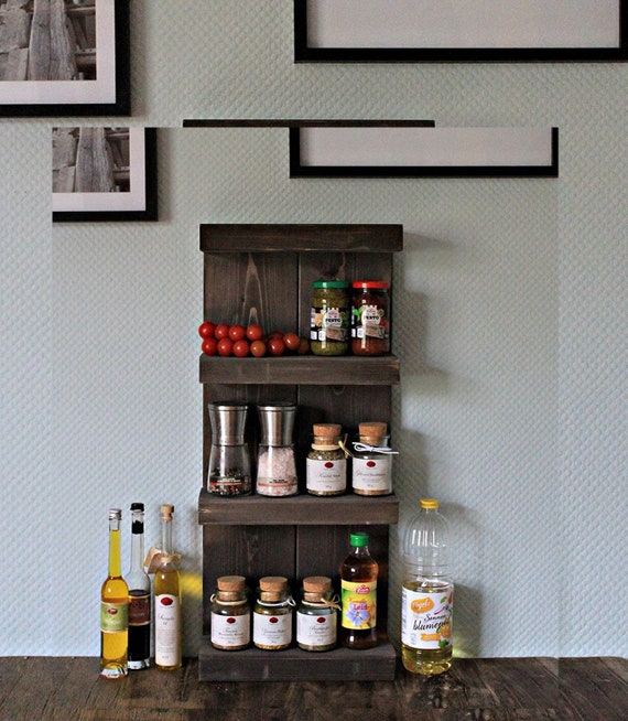Etsy spice rack wall hotsell
