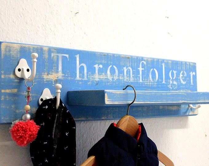 Children's Wardrobe Baby Children's Wardrobe THRONFOLGER light blue