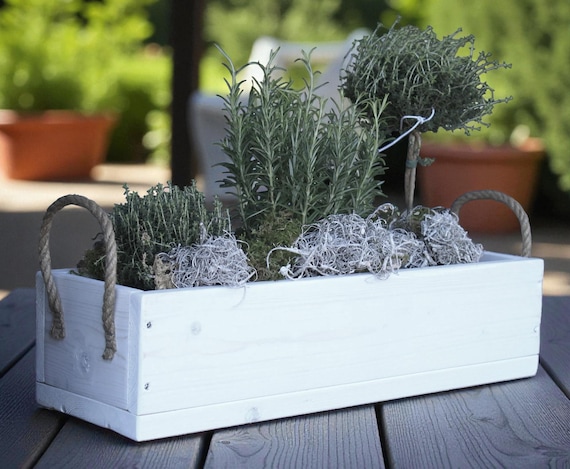 metall blumenkasten rost NEU !! Schublade Pflanztopf 35 cm breit aus Metall in Edelrost Blument  La  Casa