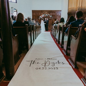Personalized Aisle Runners Totally No Sheer Opaque Wedding Accessories Runner Rug