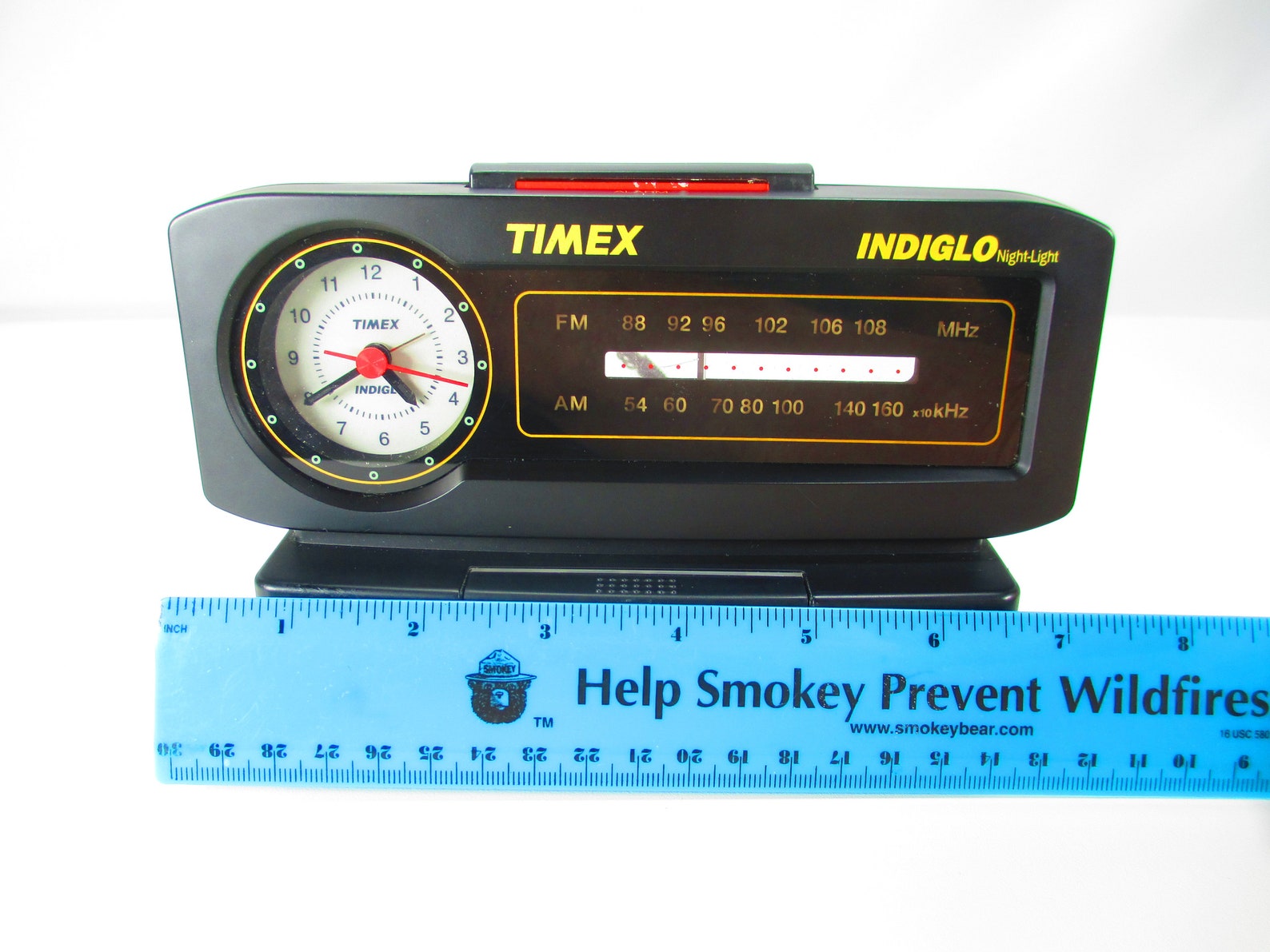Timex Indiglo Alarm Clock Etsy