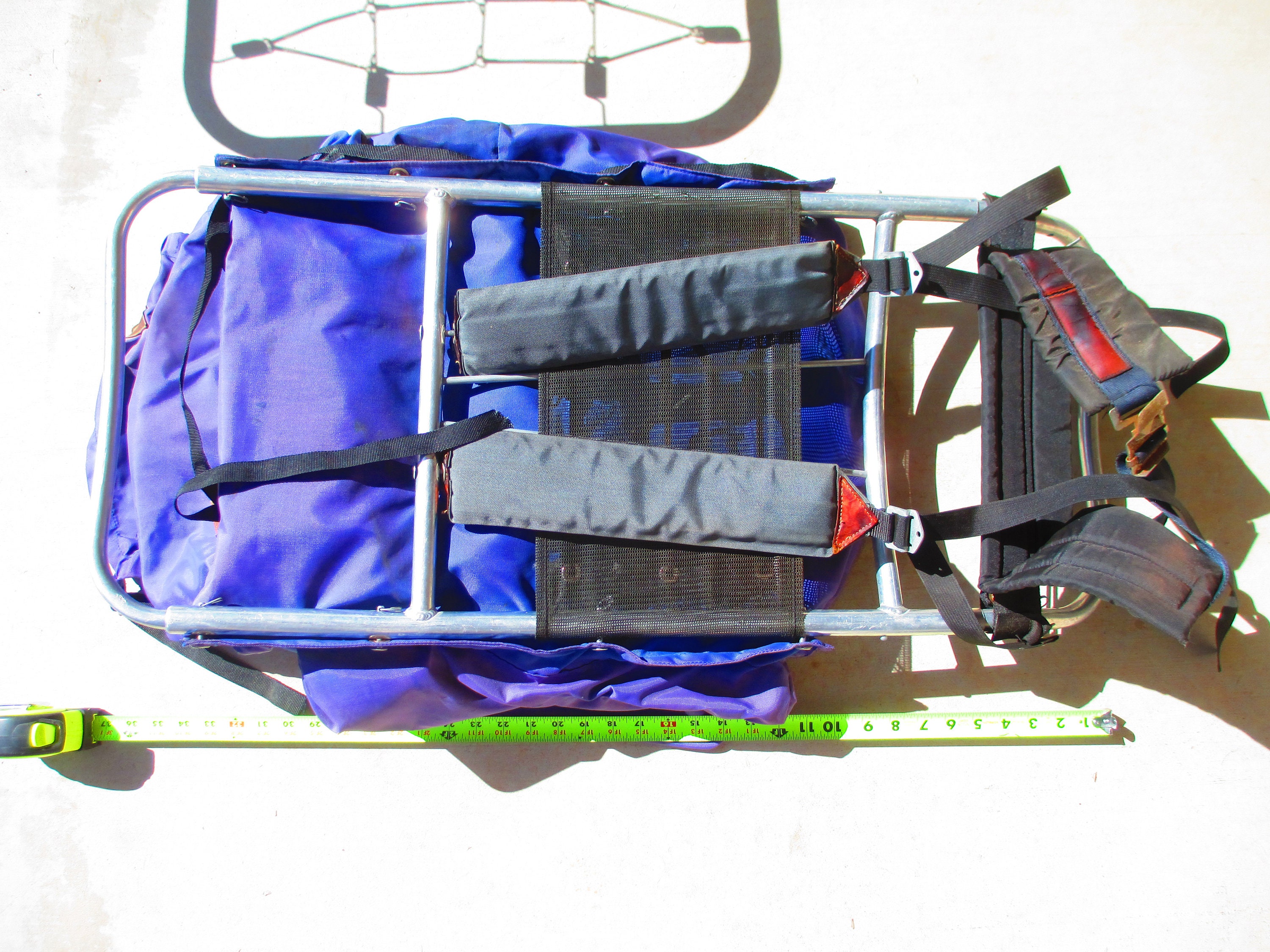 Stansport Chinook 595 External Frame Aluminum Backpack Blue Etsy