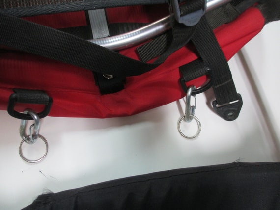 External Frame Backpack JANSPORT Large Red USA Vi… - image 9