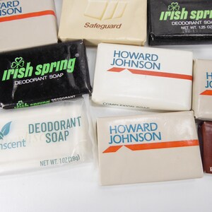 Mixed Lot of 36 Motel Hotel Mini Soaps Howard Johnson Best Western Sheraton Spa&#39;s