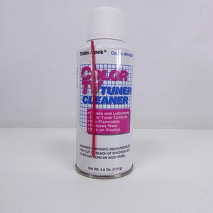 Radio Shack Color TV Tuner Cleaner Vintage Tandy Spray Electronic Cleaners Retro