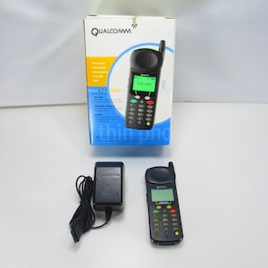Qualcomm Alltel Cellular Phone Vintage With Box 90&#39;s