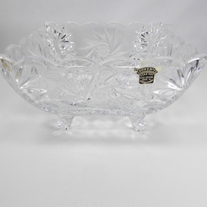 Hand Cut Lead Crystal Made in Czechoslovakia - Etsy