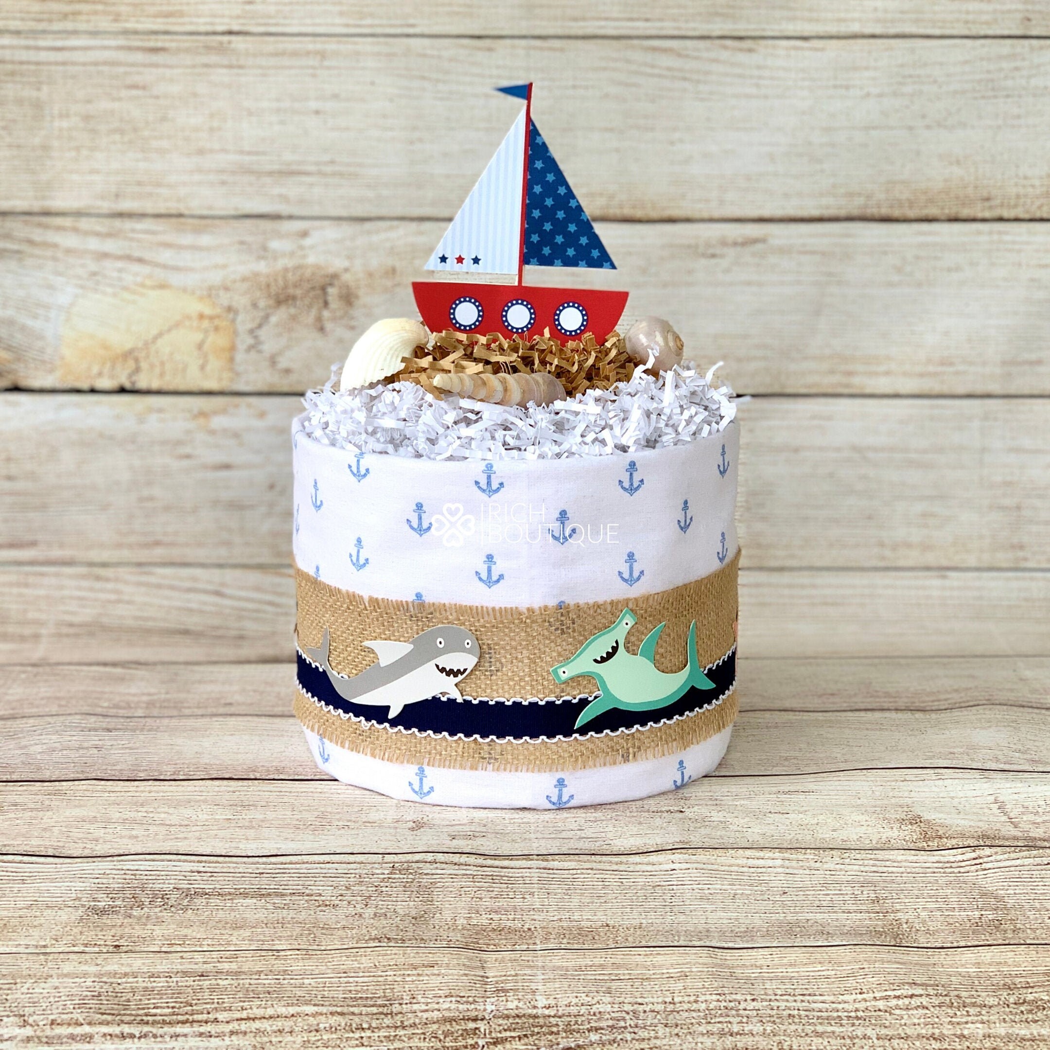 Boat authentic store cake tin