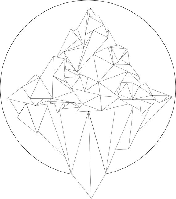 Kleurplaat Pagina Ijsbergberg