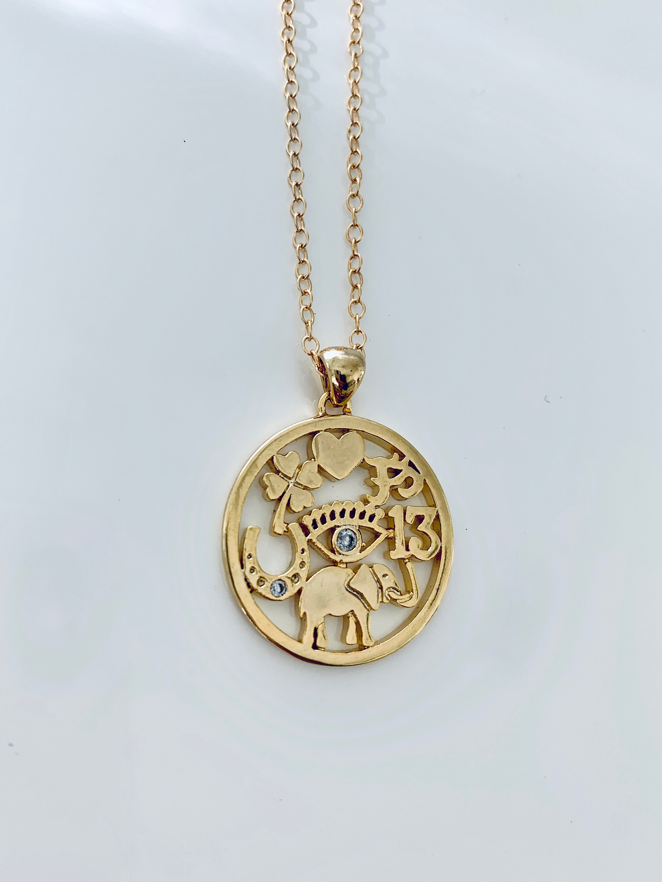 The lucky charm necklace Etsy