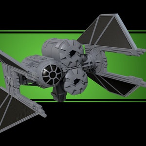 TIE Breacher 3D Model
