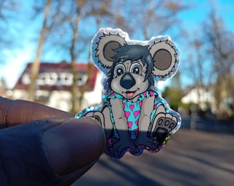 Kalaya Koala-Holographic Glitter Material-3 koalas per pack
