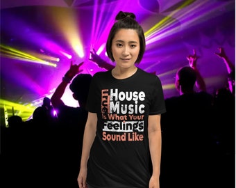 House Music T-shirt EDM tshirt techno tshirt music week miami Utra music festival