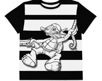 Turtle Pirate t-shirt great gift for sons, daughters