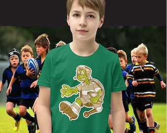 Rugby turtle T-shirt for kids