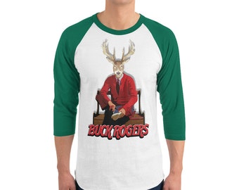 Buck Rogers baseball raglan