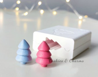 Christmas Tree Polymer Clay Bead Roller with matching volume cutter, Fondant Roller | Polymer Clay Tool, Bead Making Tool, Clay Supplies