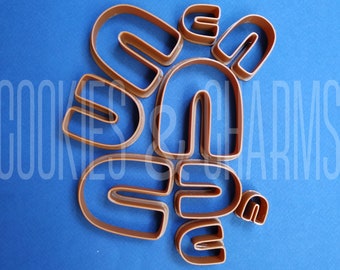 Fat U Shape Clay Cutter SET, Polymer clay shape cutter, clay supplies,  earring cutter, fondant cutter