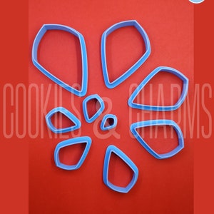 Geometric Shape Clay Cutter SET, Polymer clay cutter, clay supplies,  earring cutter, fondant cutter, outline shape cutters, craft cutters