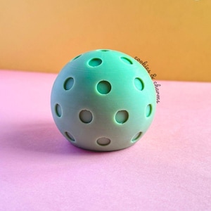 Pickleball Silicone Mold | For Chocolate, Cakes, Butter, UV Resin, Wax Melts, Candles, Soaps, Concrete