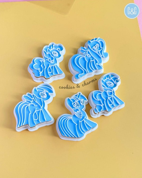 Pony Horse Cookie Cutter, cookie embosser, Fondant Cutter, Cookie Stamp