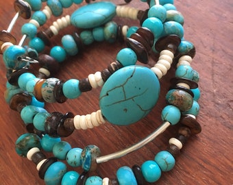 Turquoise Wrap Bracelet