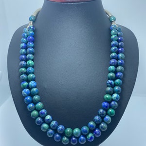 Eilat Stein König Solomon Stein Handgemachte Halskette aus Jerusalem, Einzigartig, Schmuck-Liebhaber, Geschenk für sie.