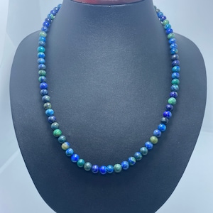 Handmade Eilat Stone Beaded Necklace, Israel Stone