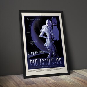 NASA PSO J318.5-22 Poster | Visions of the Future Art Print | JPL Poster