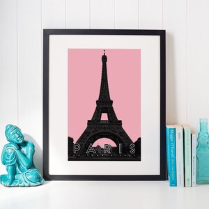 PARIS, France, Eiffel Tower: Printed Poster
