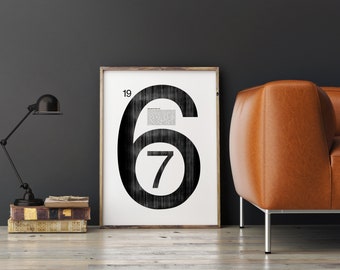 1967 Time Capsule Poster | 59th Birthday Gift