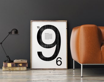 1996 Time Capsule Poster | 30th Birthday Gift