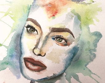 Personal Watercolour Portrait
