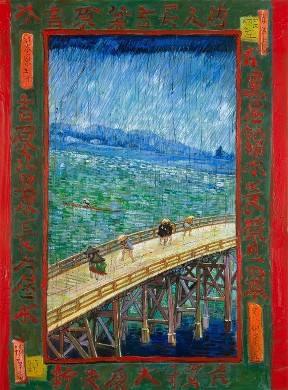 Quadro Il Riposo di Van Gogh, riproduzione a mano.