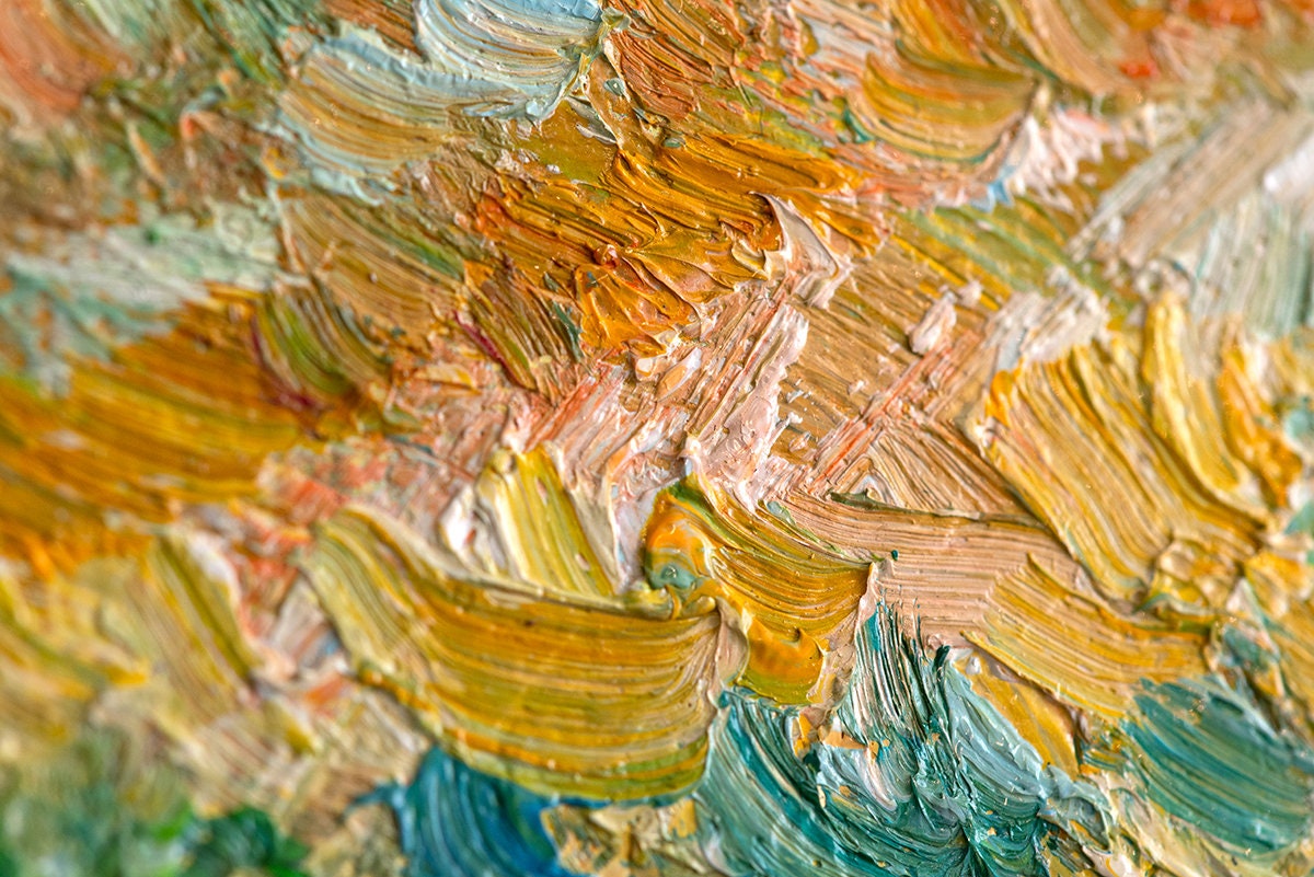 ゴッホ『サンポール病院の背後の山の風景』キャンバス加工フレーム付き ゴッホ『サンポール病院の背後の山の風景』キャンバス加工フレーム付き