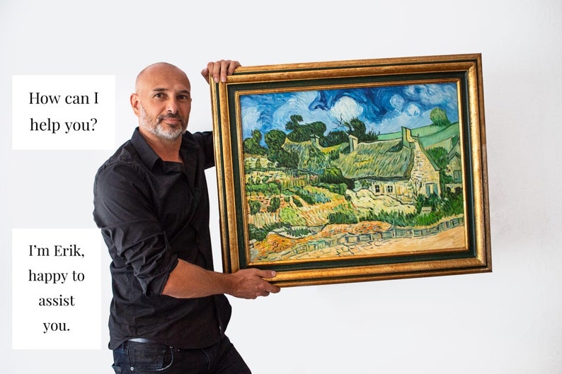 Blossoming Almond Tree hand-painted in oil on vanvas Van Gogh replica