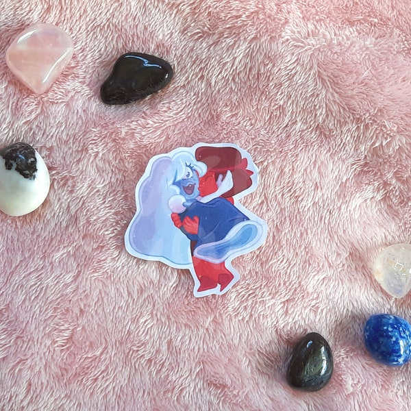 Mignon Ruby & Sapphire Sticker Steven Universe