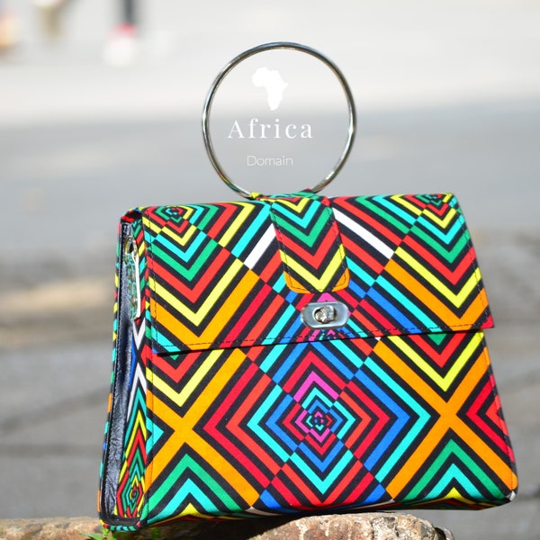 Bolso africano, bolso Ankara, bolso de mujer, bolso hecho a mano, bolso, bolso de oficina, regalo, bolso único, bolso estampado africano, bolso personalizado, bolso ankara africano