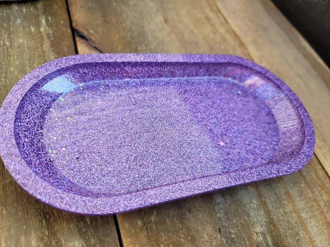 lavender rolling cart