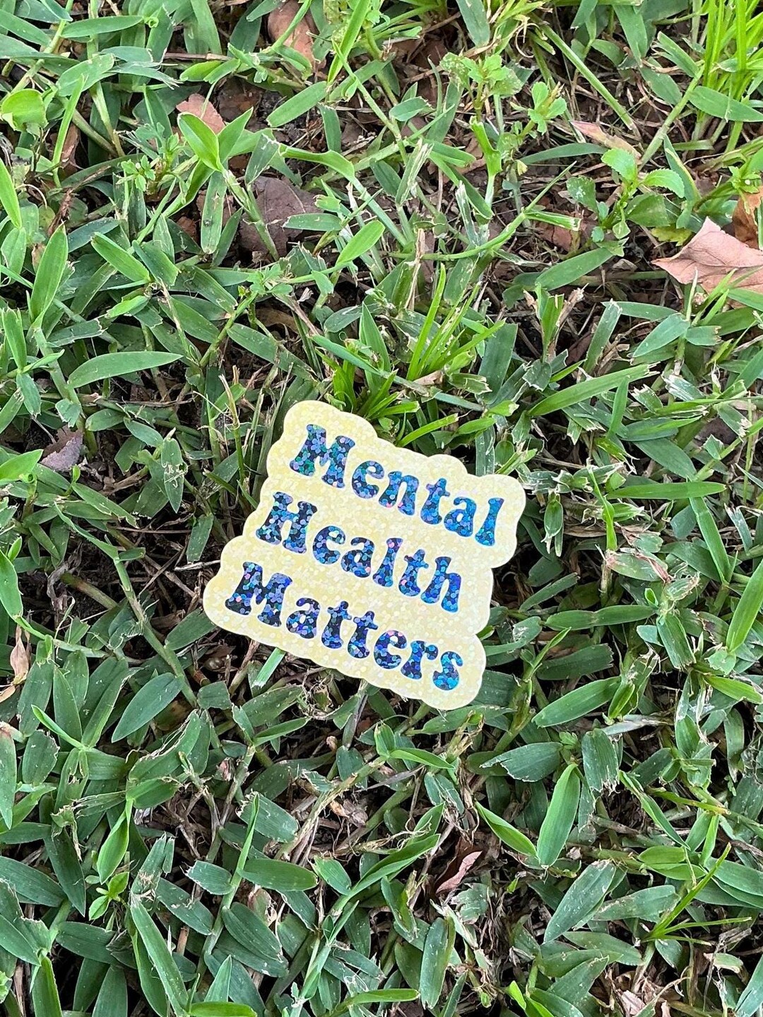 Mental Health Matters Holographic Sticker - Etsy