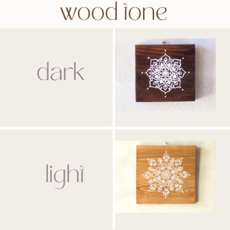 Decorative Wood Tile for Rustic Entryway Decor Hand Painted Etsy