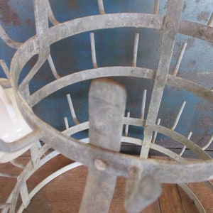 CONICAL Design Antique French DRYING RACK Metal Zinc Kitchen Wine ...