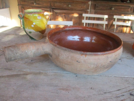 フランス 陶器ポット ボウル アンティーク フェネオンテ : フランス