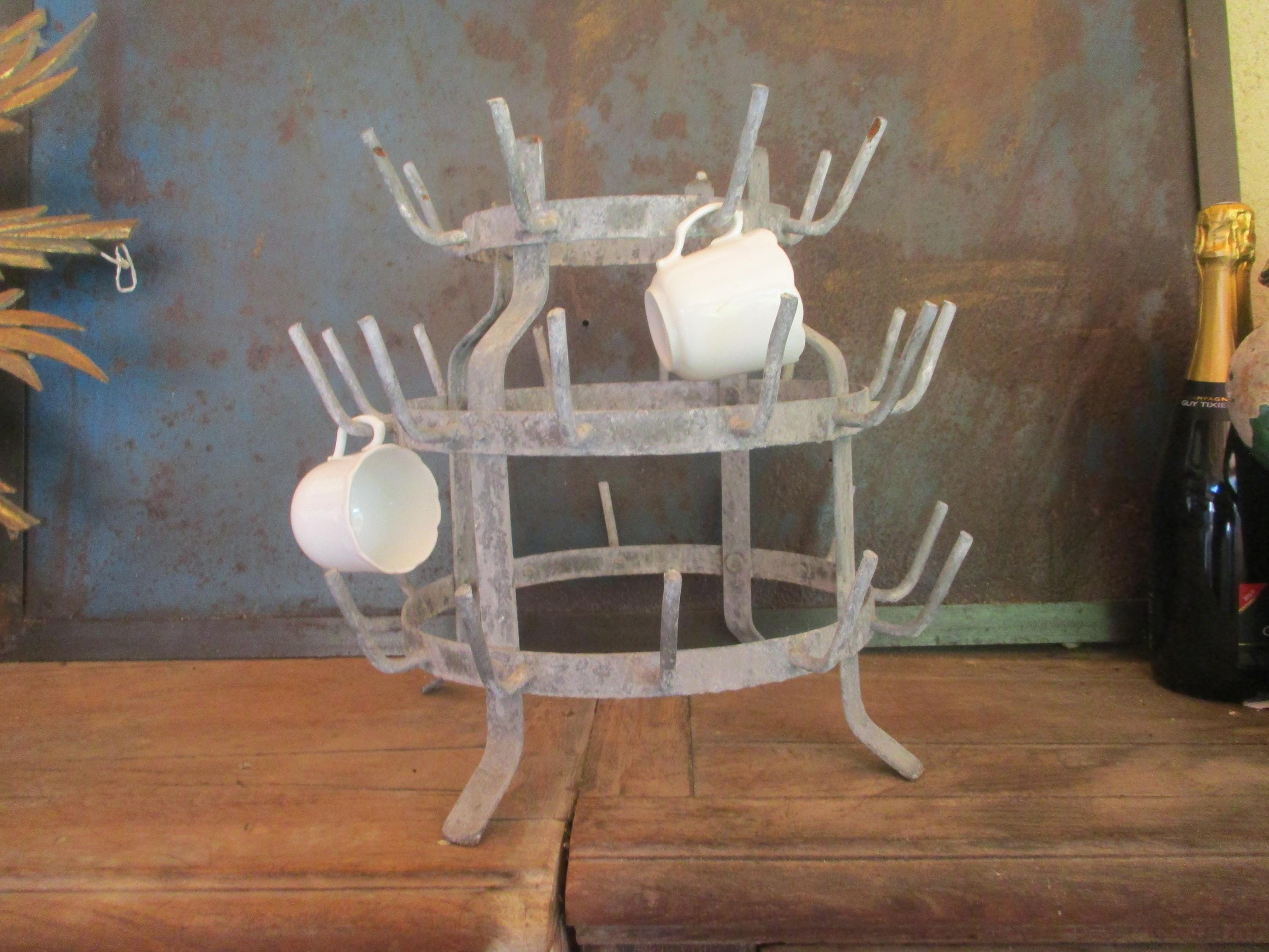Antique Wine Bottle Drying Rack - Etsy Canada