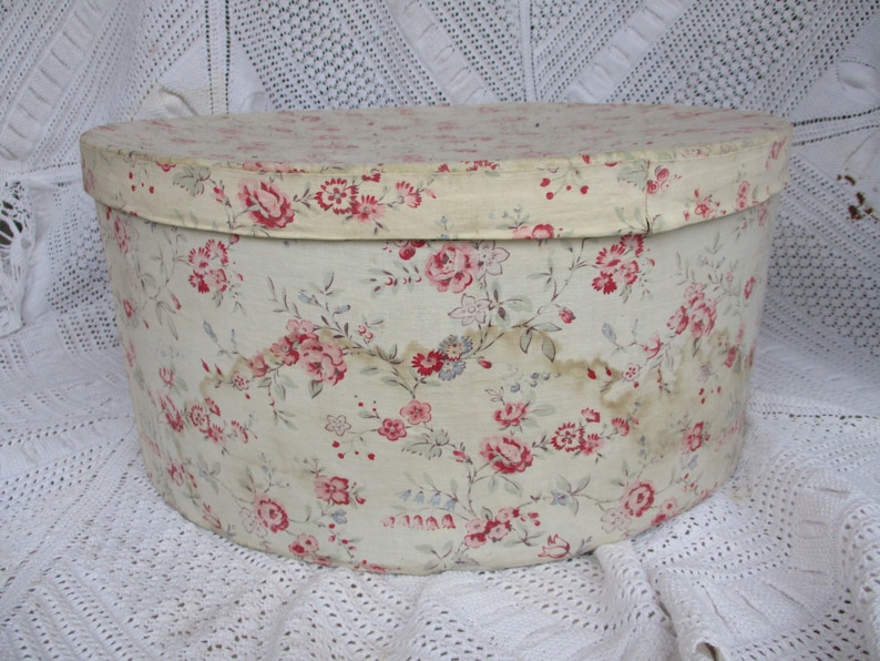 Divine Rare and Huge Antique French Timeworn FABRIC Covered - Etsy