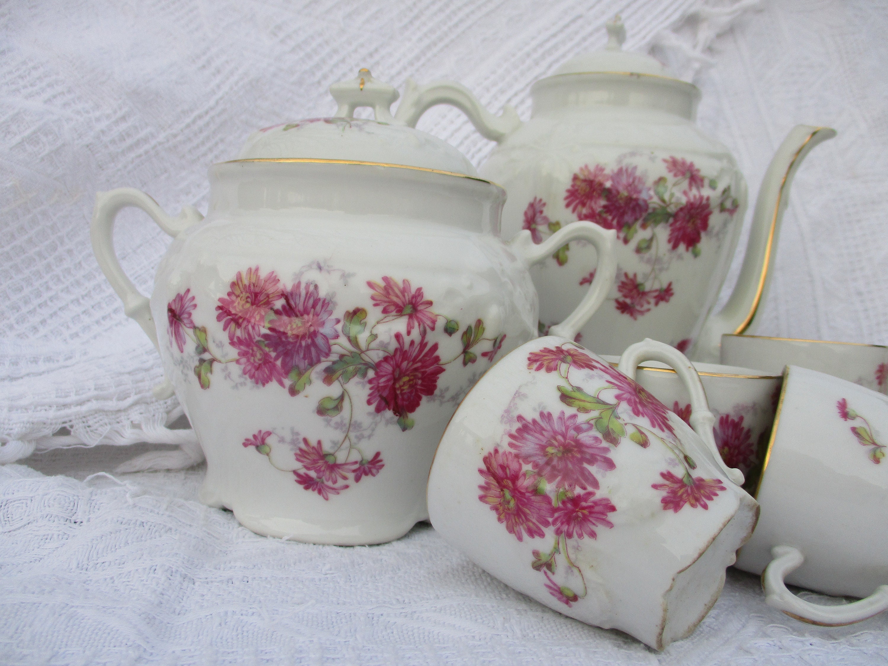 Antique Français Porcelaine