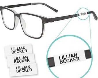 ShrinkTags for Glasses, spectacles labels (pack of 3 labels)